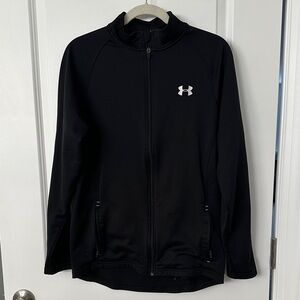 Men’s Under Armour Black Zip-Up Performance Jacket - Size Medium